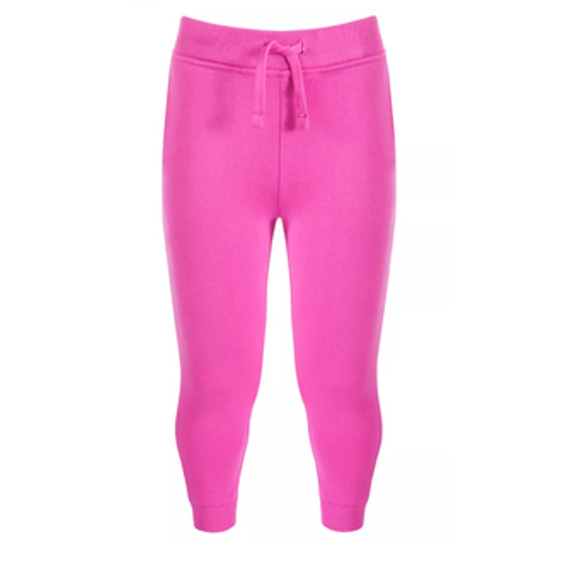 NAUTICA Little Girls Fleece Jogger Size 5 Pink NWT - Picture 1 of 4